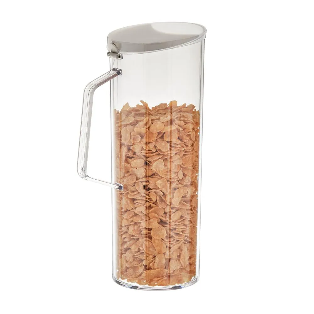 APS Cereal Pitcher karaf met deksel 28 cm transparant