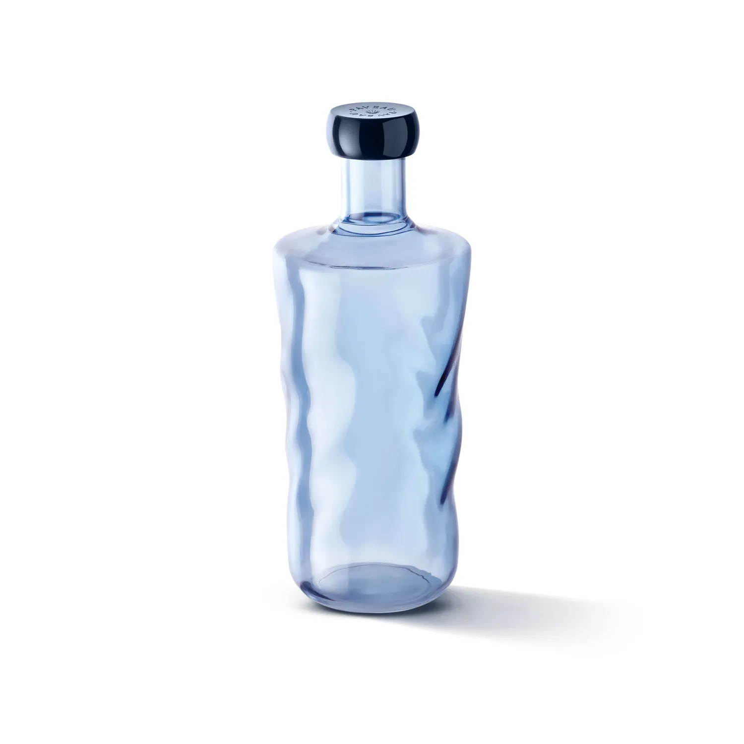 Paveau Swirl Midnight waterfles 1,25 l borosilicaatglas
