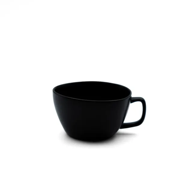 APS Ming koffiekop 185 ml zwart 6 stuks horeca
