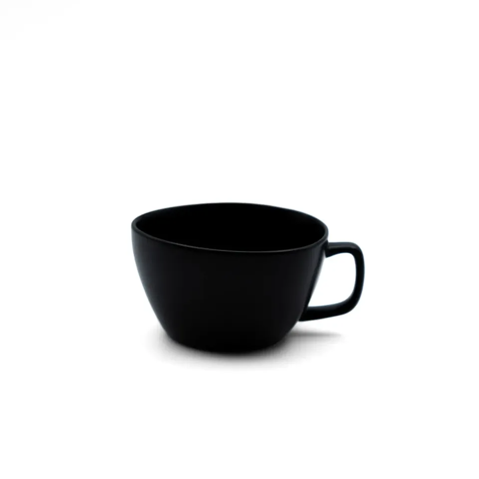 APS Ming koffiekop 185 ml zwart 6 stuks horeca
