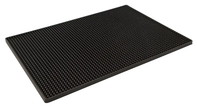 APS Bar Professional barmat zwart rubber 45x30 cm