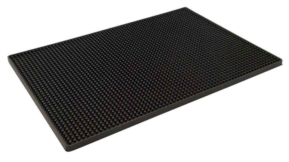 APS Bar Professional barmat zwart rubber 45x30 cm