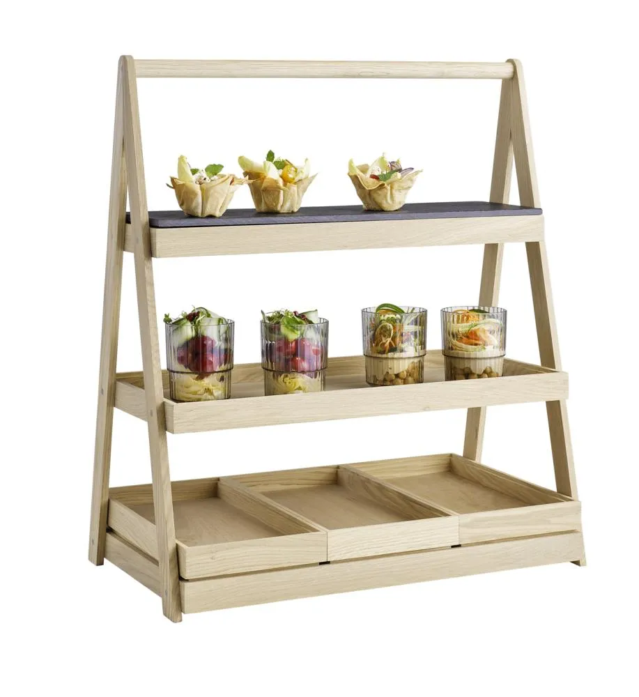 APS VALO Etagere 2 niveaus buffetpresentatie ruimtebesparend
