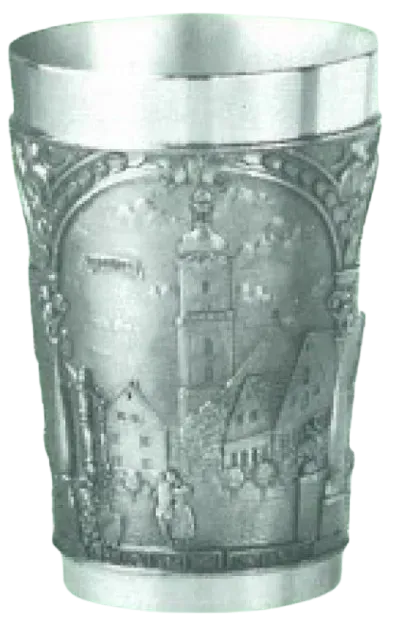 Artina Weiden-Becher Bierbeker Helder Glas
