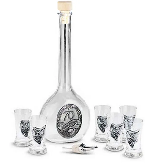 Artina Schnaps borrelglaasjes set 7-delig 70 ml