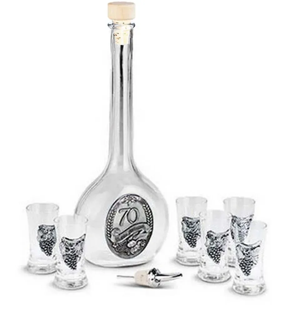 Artina Schnaps borrelglaasjes set 7-delig 70 ml