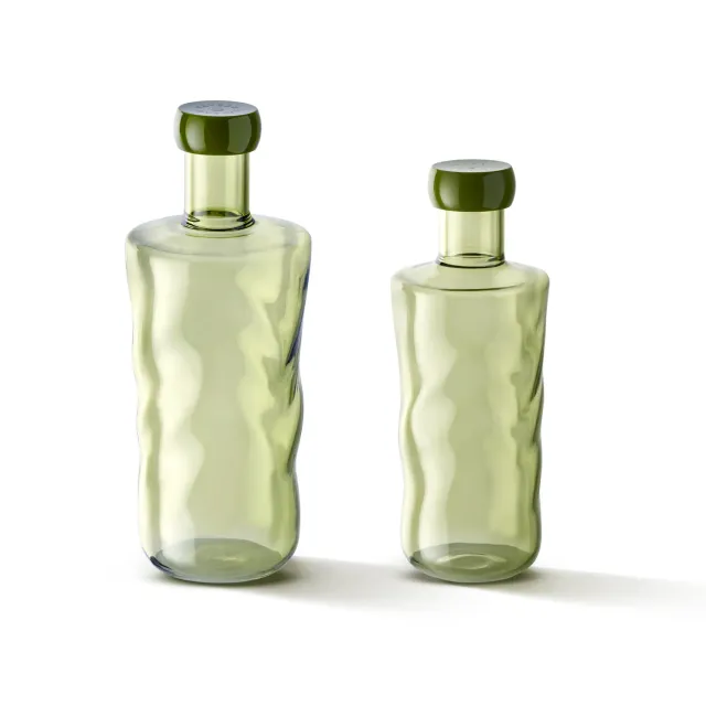 Paveau Swirl fles Moss waterfles 0,75L