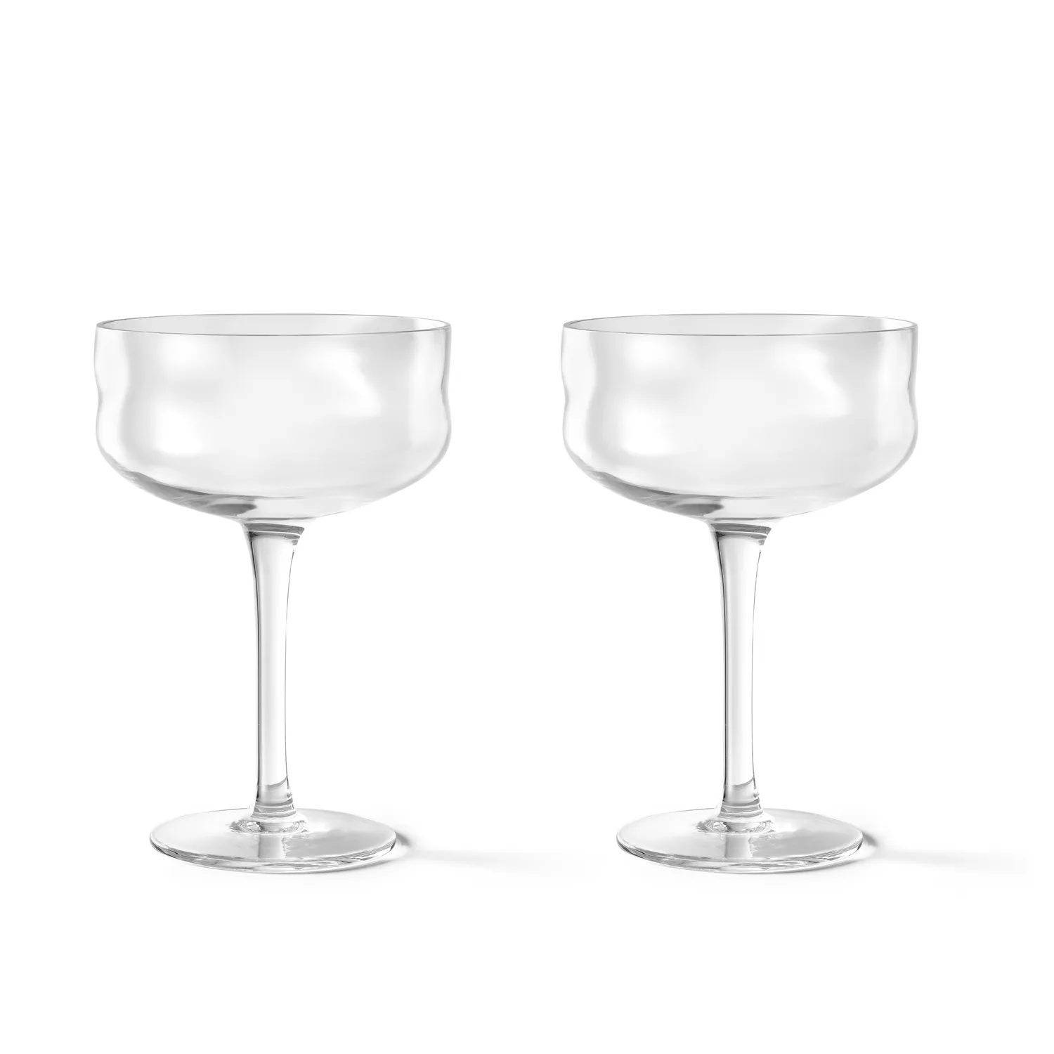 Paveau Swirl Coupe glas Wave 260 ml set 2