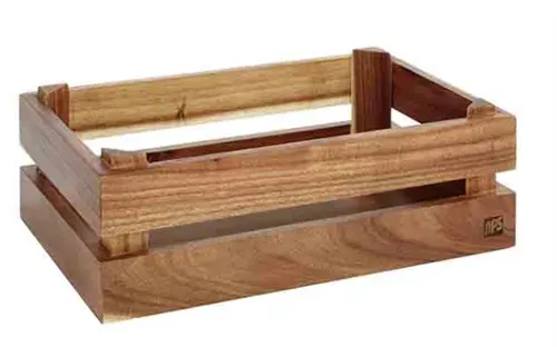 APS Superbo buffetdoos 35x29 cm bruin hout omkeerbaar