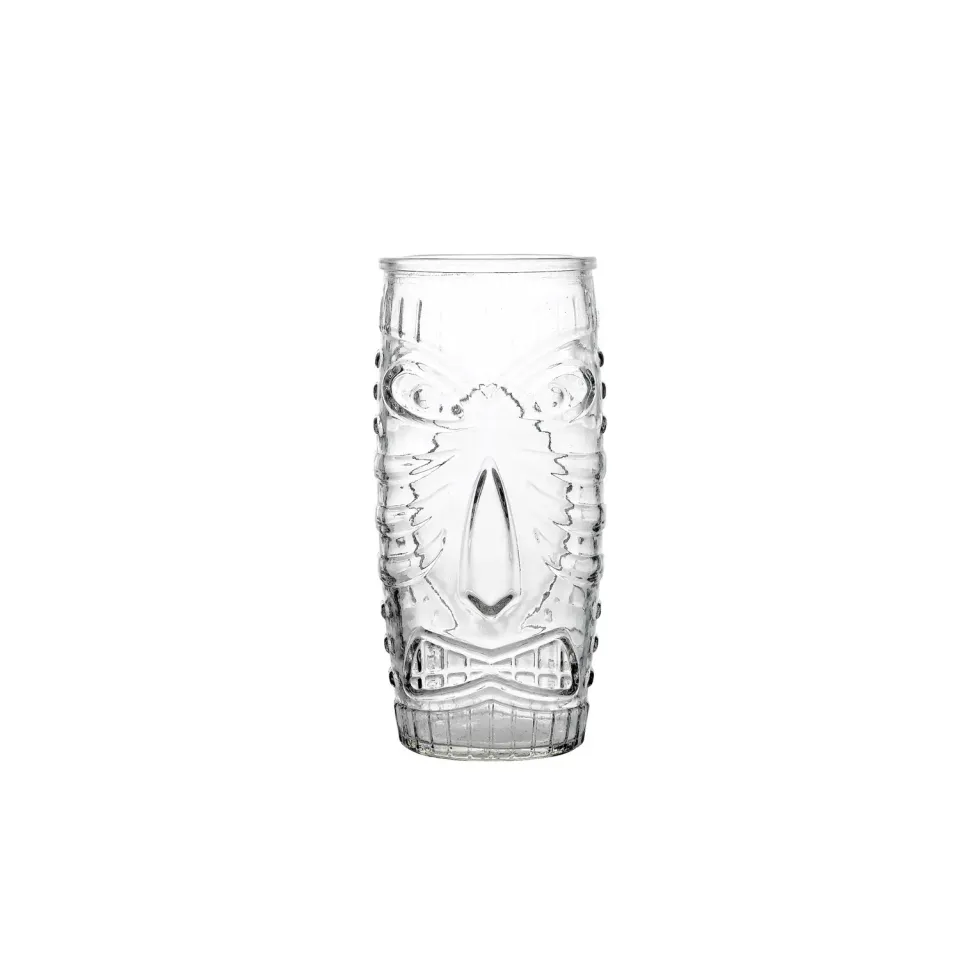 APS Tiki Cooler tiki glas 600 ml 6 stuks reliëf