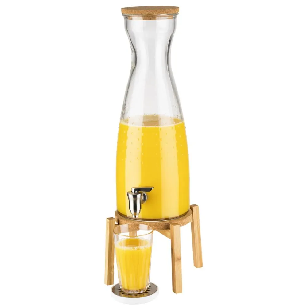 APS Fresh Wood drankendispenser houten voet zelfbediening