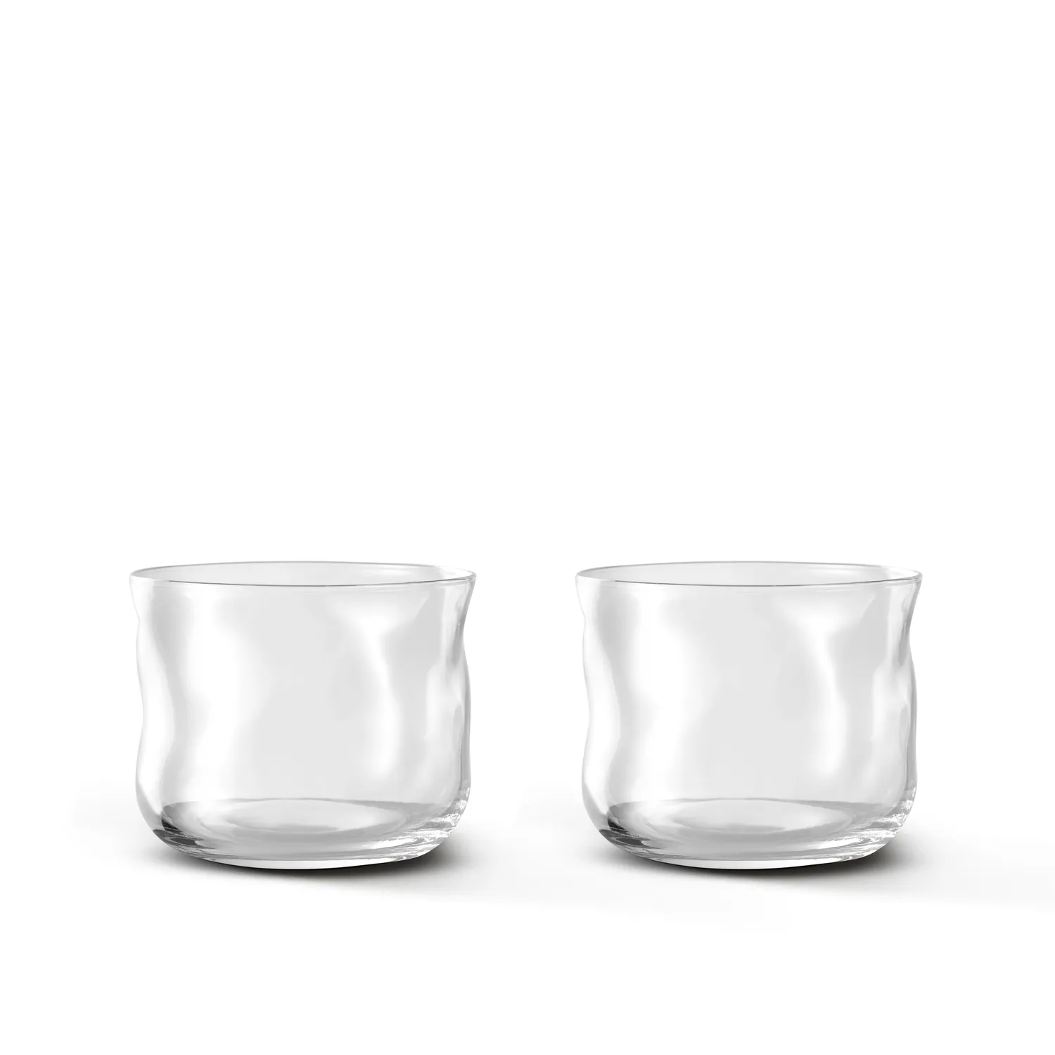 Paveau Swirl Small Tumbler glas Wave 240 ml set 2