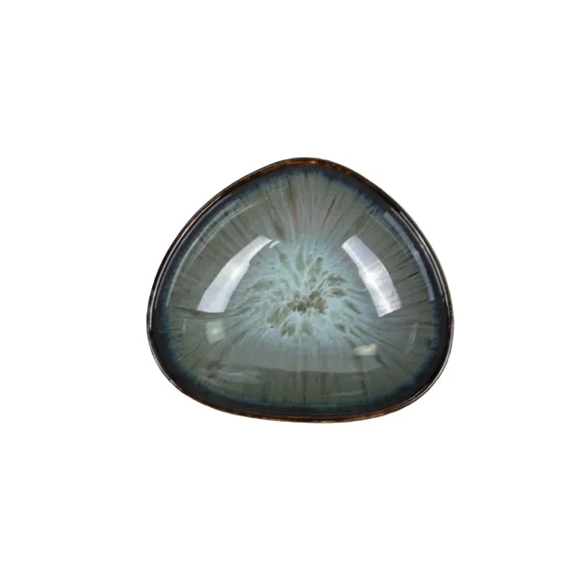 APS Ginza Nagare kom zwart porselein 12,3 cm 6 stuks