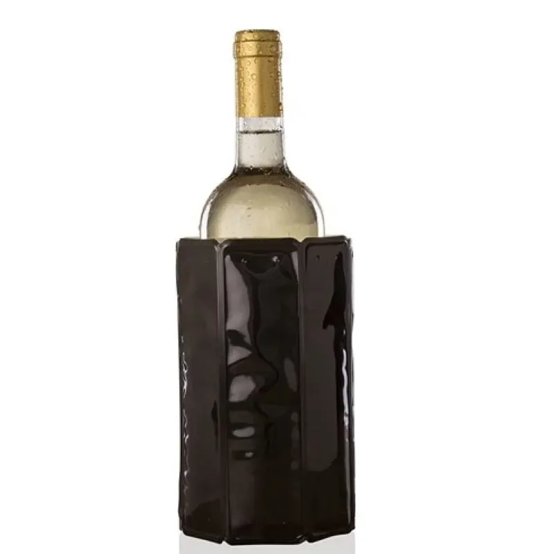 Vacu Vin Active Cooler wijnkoeler sleeve zwart snel koelend