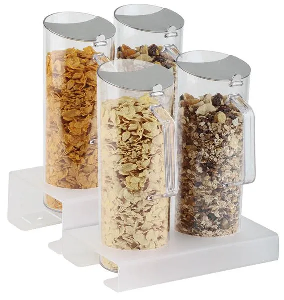APS Cereal Bar cerealdispenser 3 stuks transparant