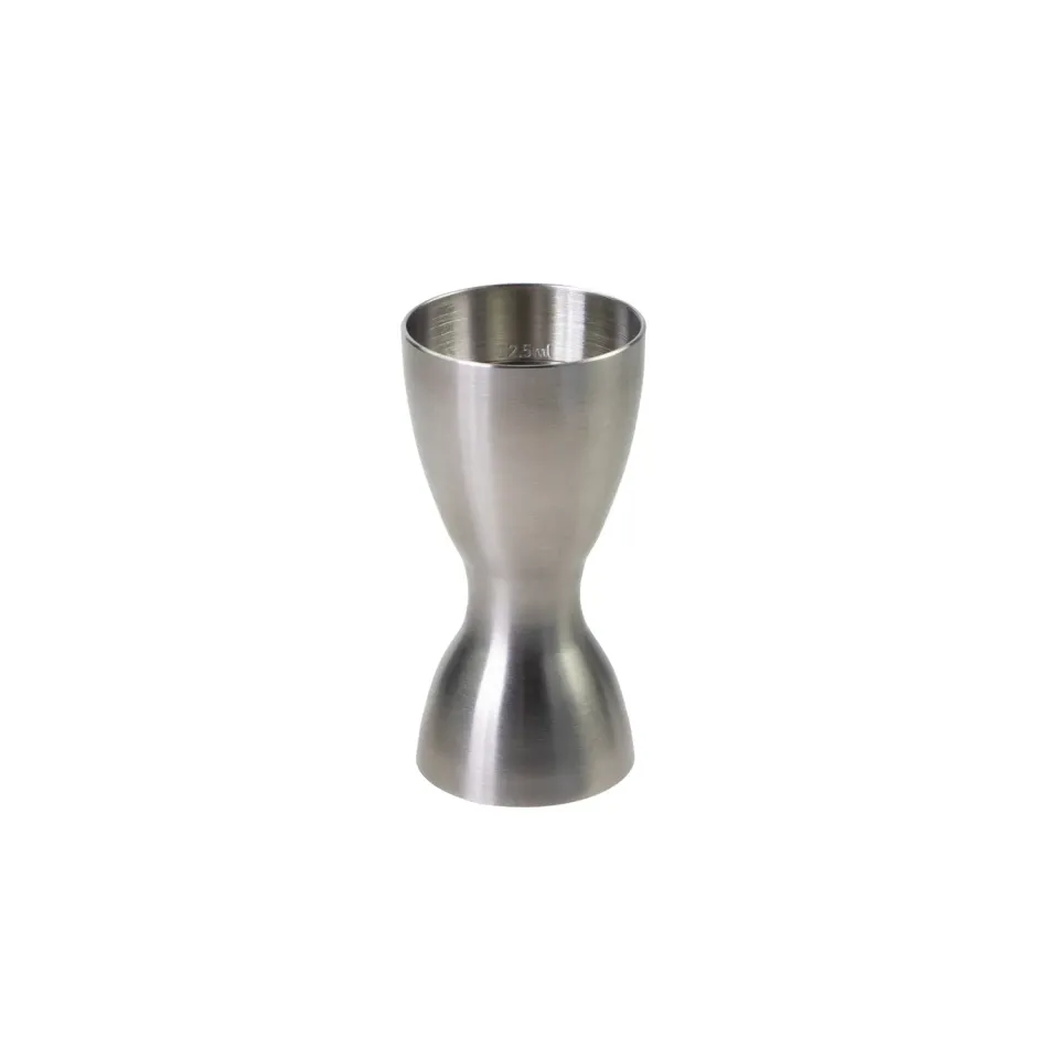 47 Ronin Jigger 20/40 ml barmaatje RVS zilver geborsteld