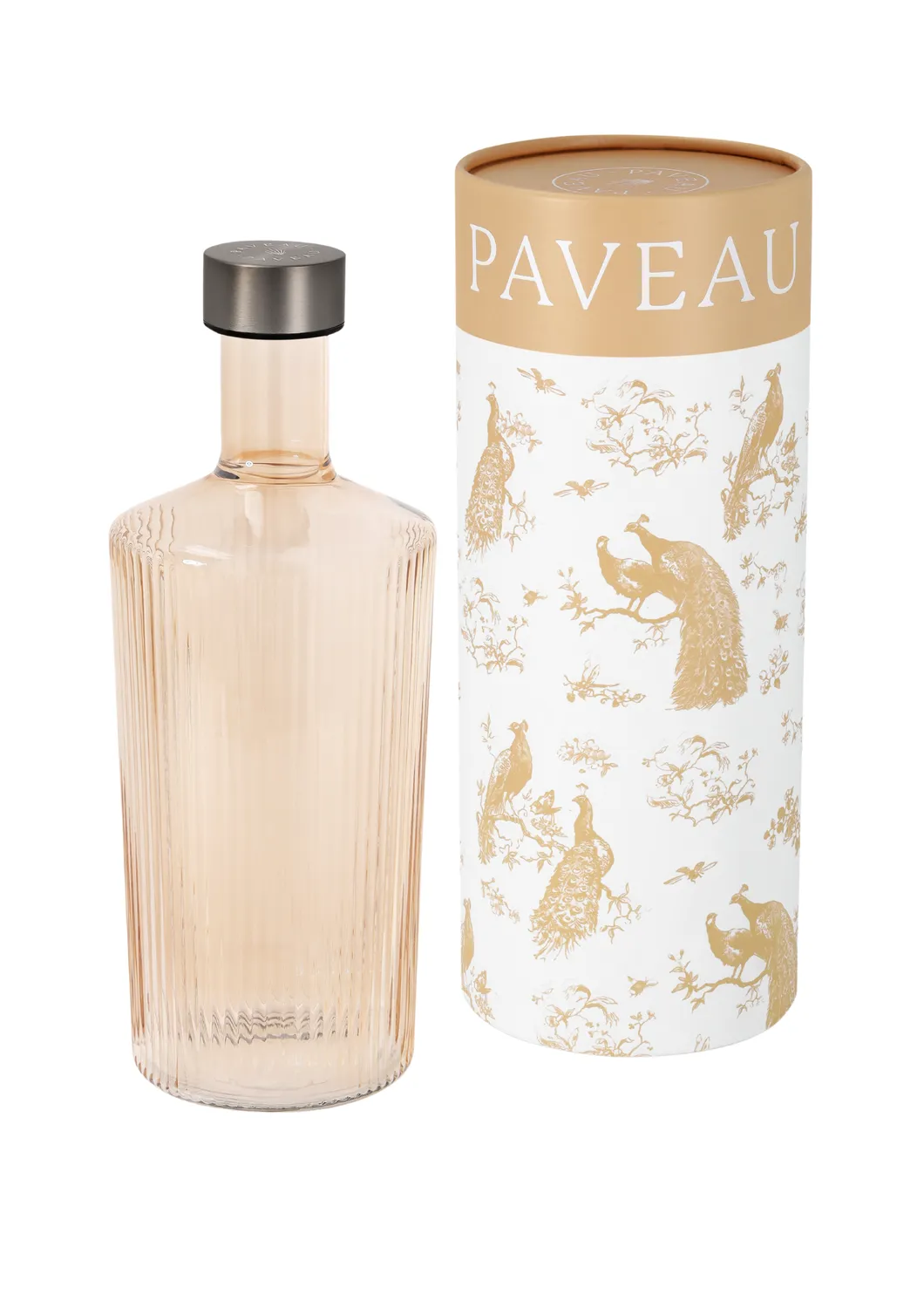 Paveau Ribbed Bells waterfles large glas 1,25 l