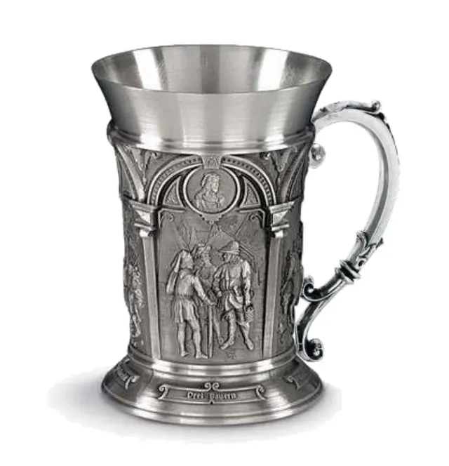 Artina Dürer beker met oor 11 cm kristalglas
