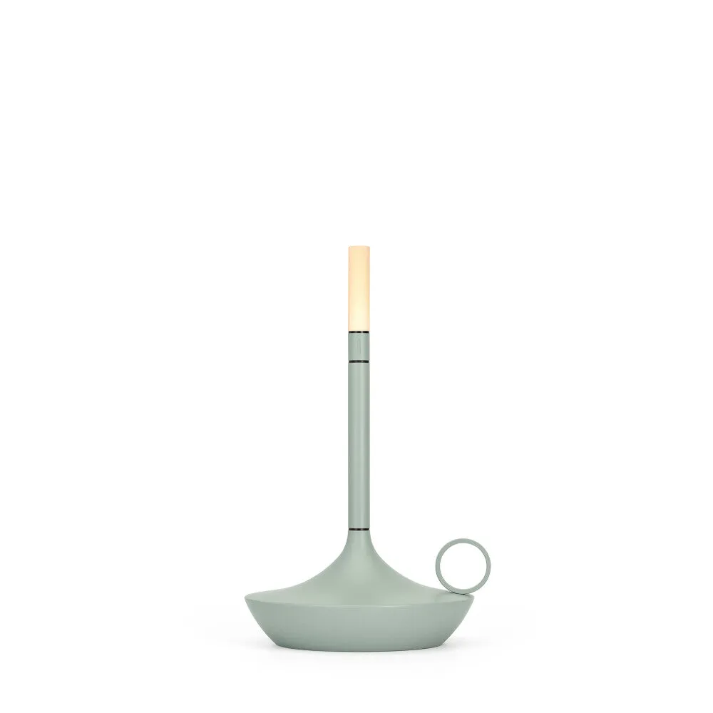 APS Wick S PRO tafellamp sage green LED draadloos