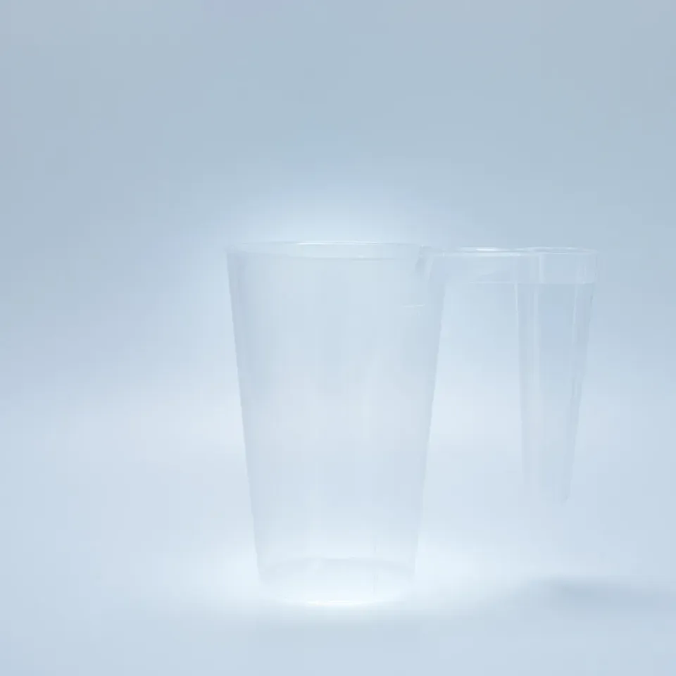 Dutch Cups Henkel 50cl beker PP transparant herbruikbaar