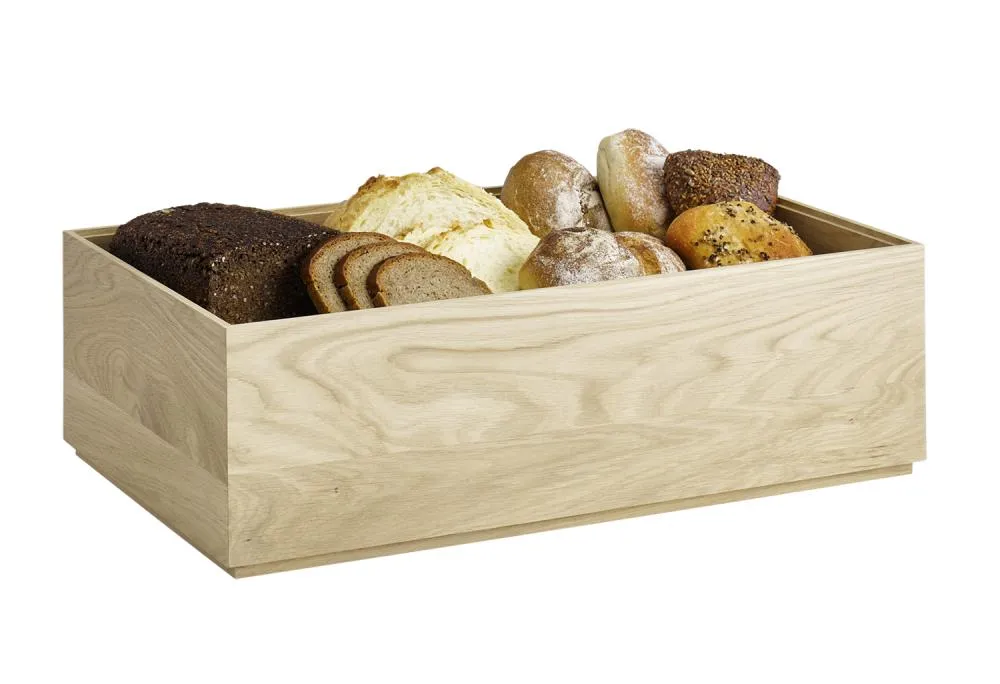 APS Valo houten kist GN 1/1 53x32,5 cm bruin