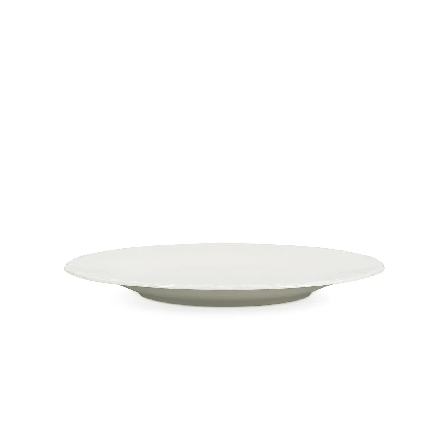 BonBistro Retro plat bord 32 cm ivoor 2 stuks