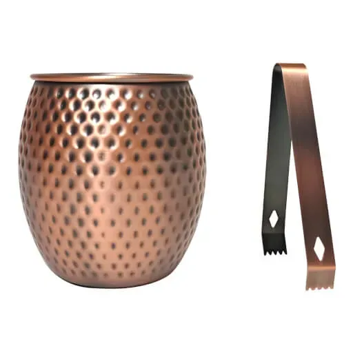 APS Copper ijsemmer koper gehamerd 1,3 liter