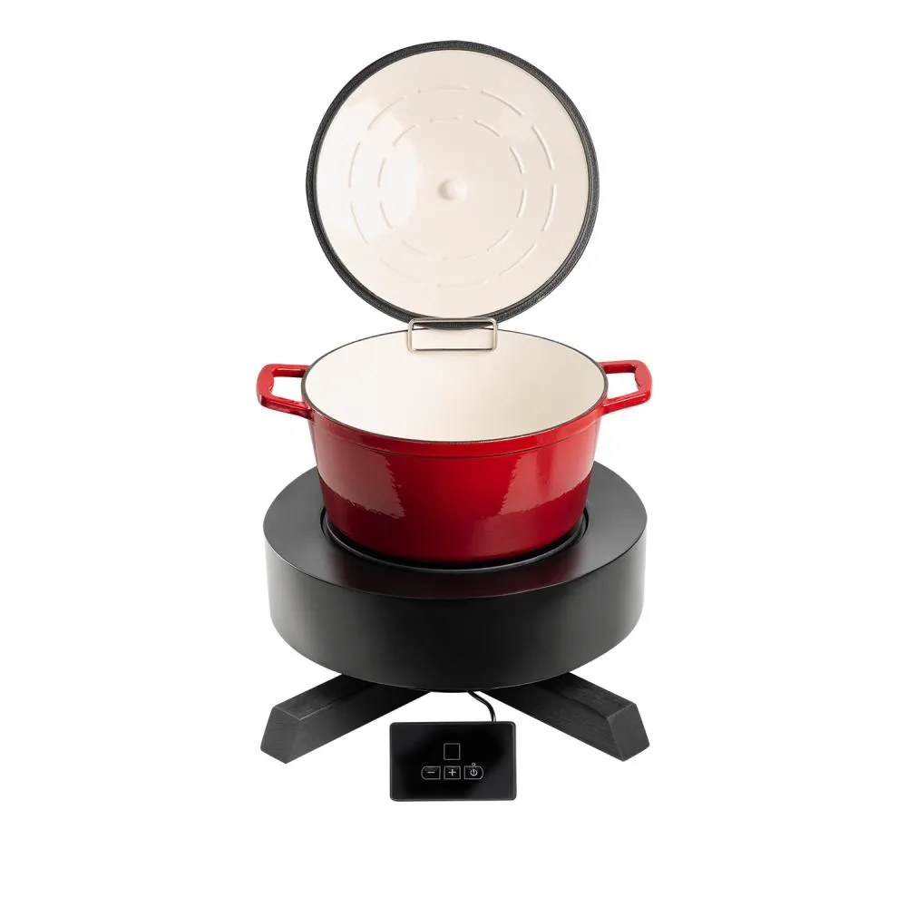 APS Bonfire inductiestation 900W zwart 46,5 cm
