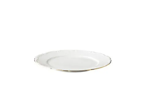 APS Maria Theresa bord 22 cm goud 6 stuks met gouden rand