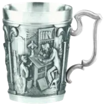 Artina Becher Bierbeker met oor stevig