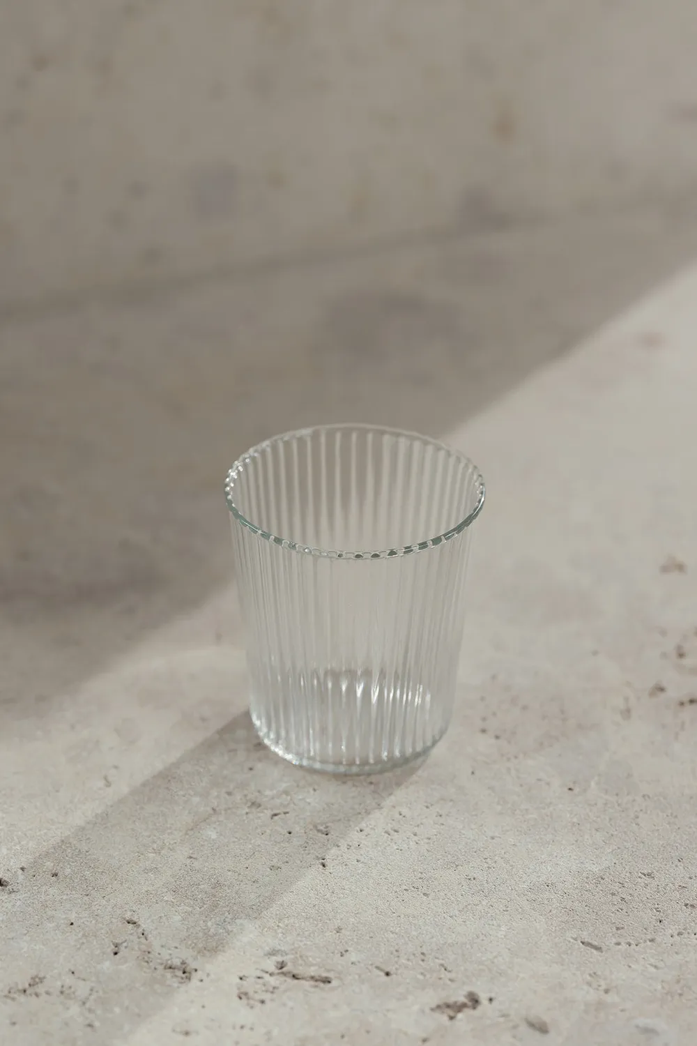 Paveau Ribbed Elegance waterglazen White Haven 2 stuks