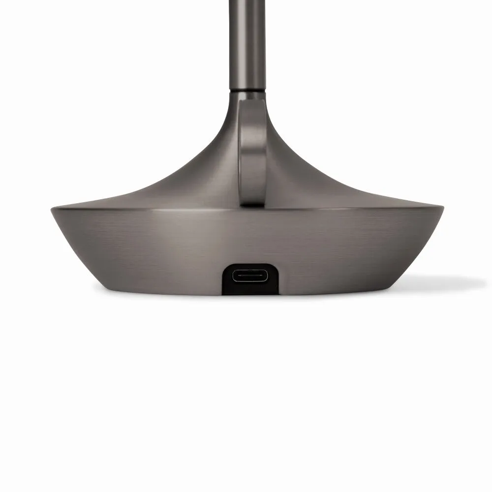 APS Wick PRO Graphite tafellamp draadloos dimbaar