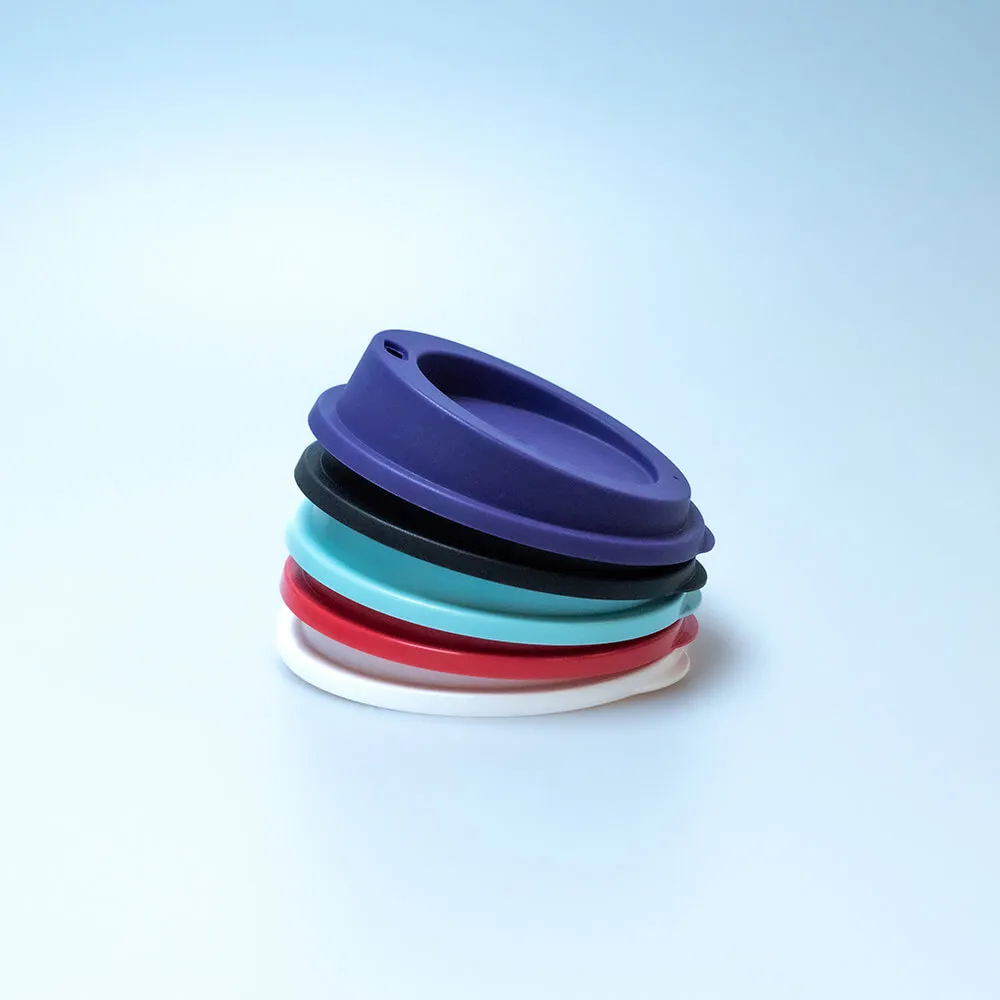 Dutch Cups On the Go Jive koffiedeksel zwart open