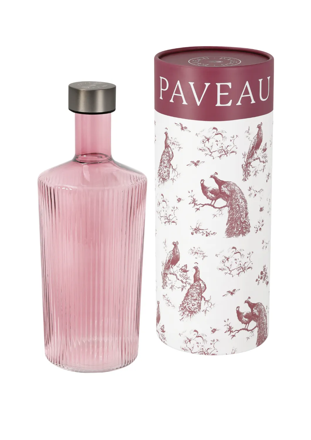Paveau Ribbed Elegance karaf Broome Large geribbeld glas