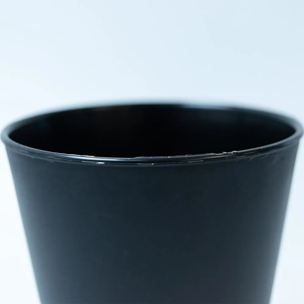 Dutch Cups Fusion 30cl koffiebeker PP zwart herbruikbaar