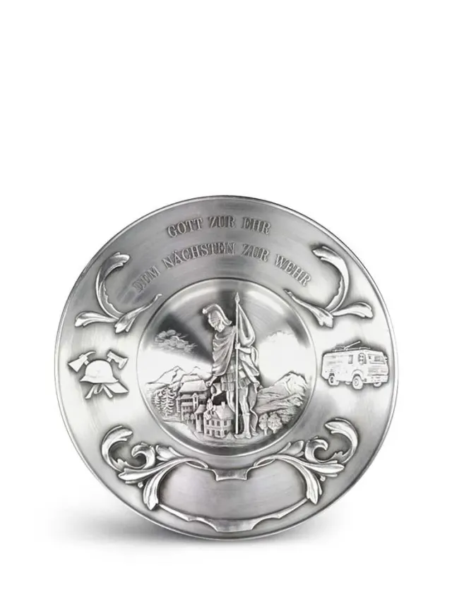 Artina Fireworks St. Florian wandbord 24 cm decoratief