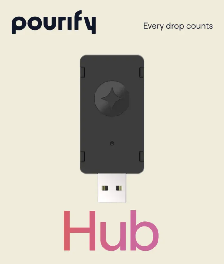 Pourify Hub smart bar hub 1 stuk bluetooth wifi