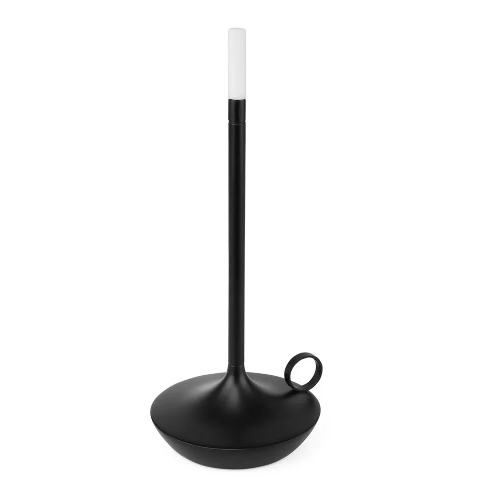 APS Wick PRO Black tafellamp draadloos 26 cm