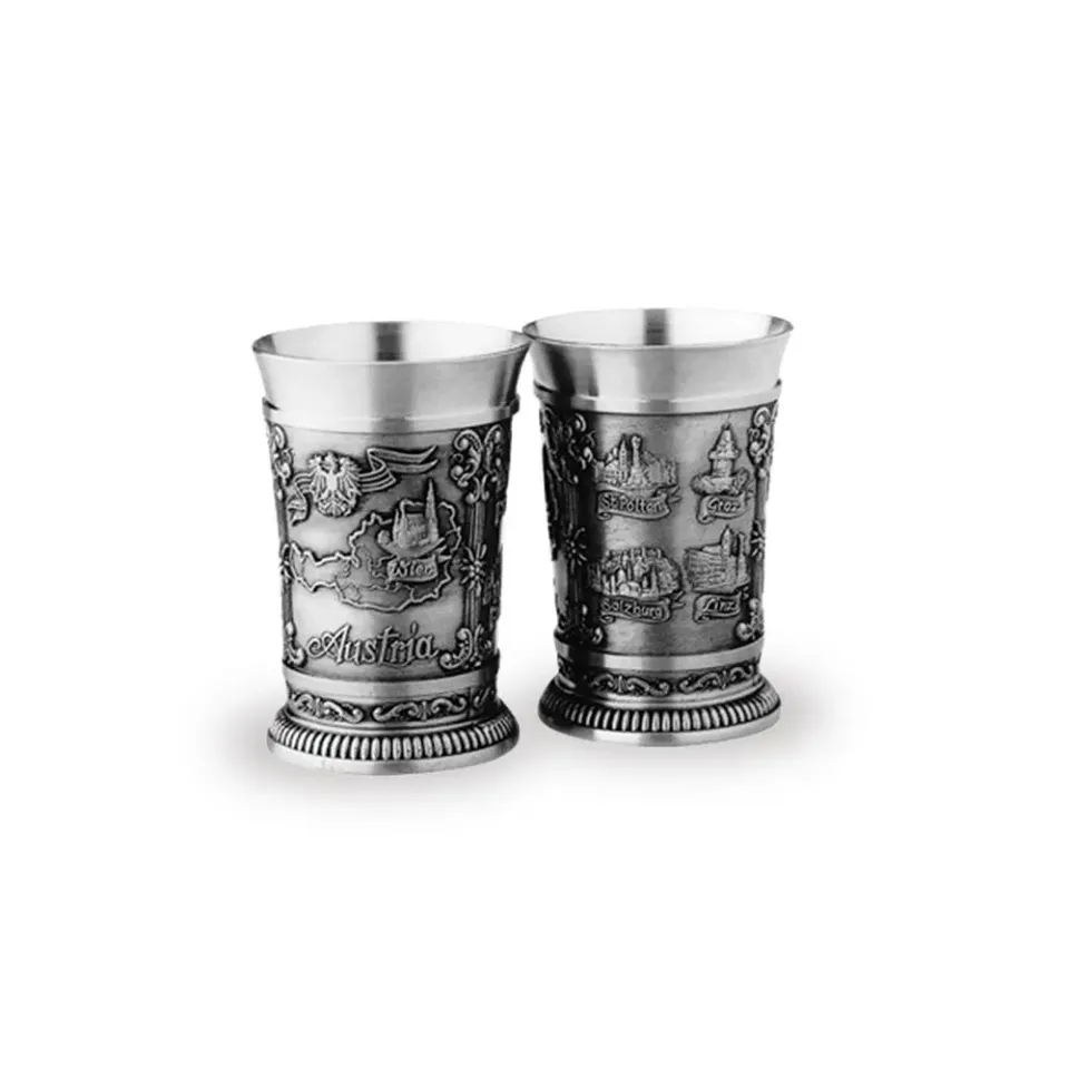 Artina Austria shotglaasjes 6,5 cm 2 stuks