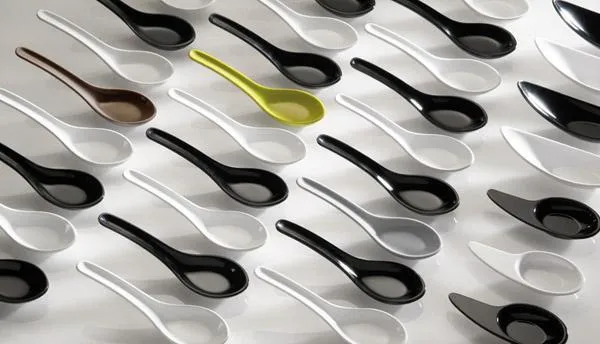 APS Hong Kong party spoon serveerlepel 13,5 cm melamine