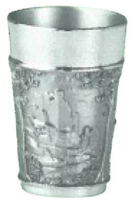Artina Oberpfälzer Burgen stamper glas gravure