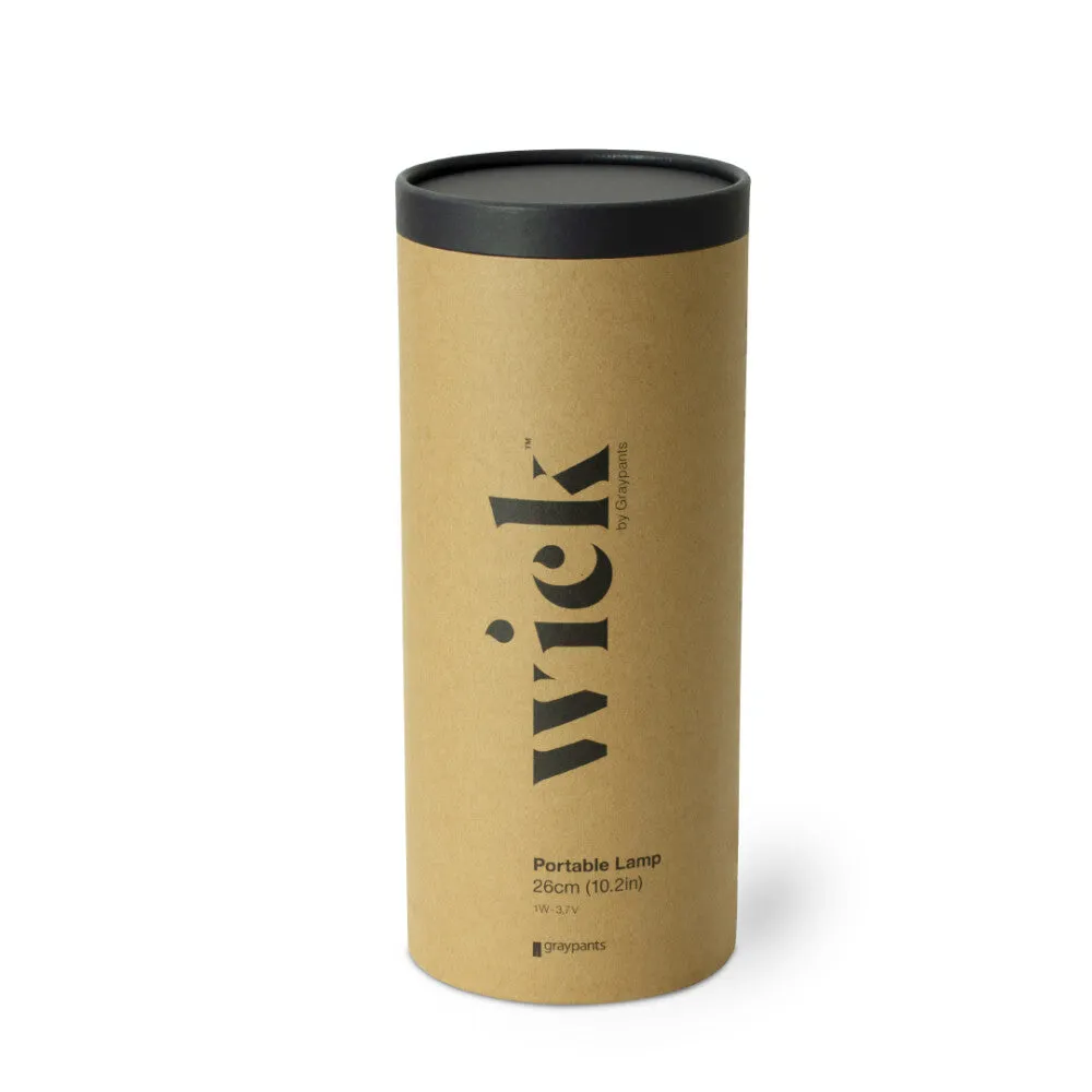 APS Wick PRO Mist Gray tafellamp draadloos grijs