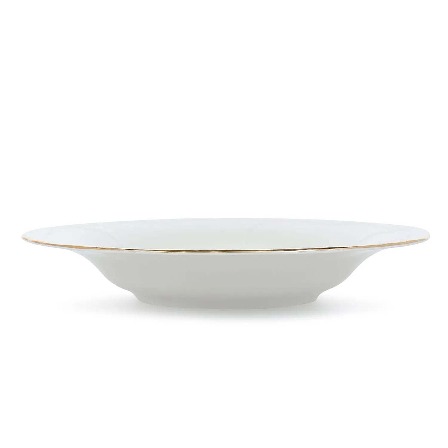 BonBistro Retro diep bord 23,5 cm gouden rand