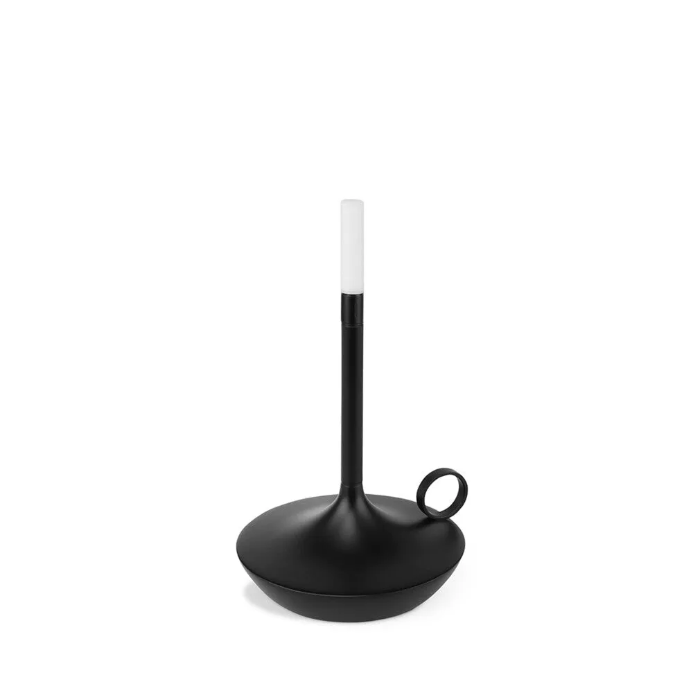 APS Wick S PRO tafellamp zwart draadloos dimbaar