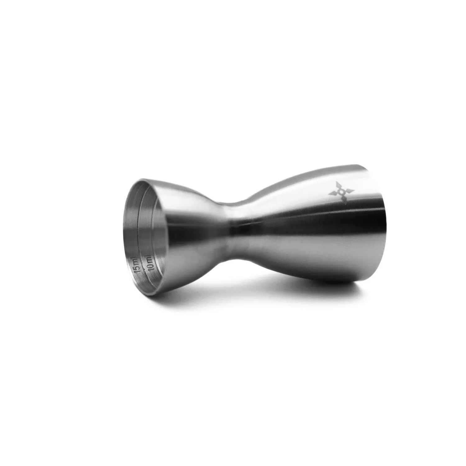 47 Ronin Jigger 20/40 ml barmaatje RVS zilver geborsteld