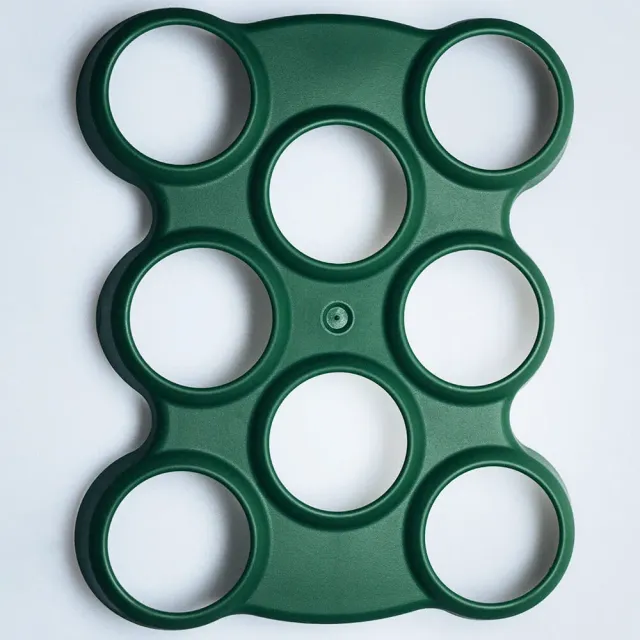 Dutch Cups DanceTray dienblad 8 gaten groen