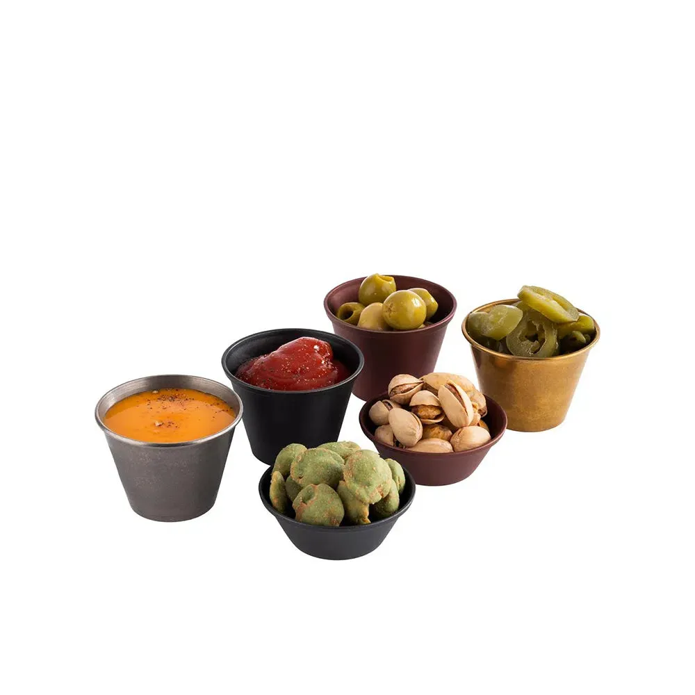 APS Dip Bowl dipschaaltje 40 ml koperrood 6 stuks