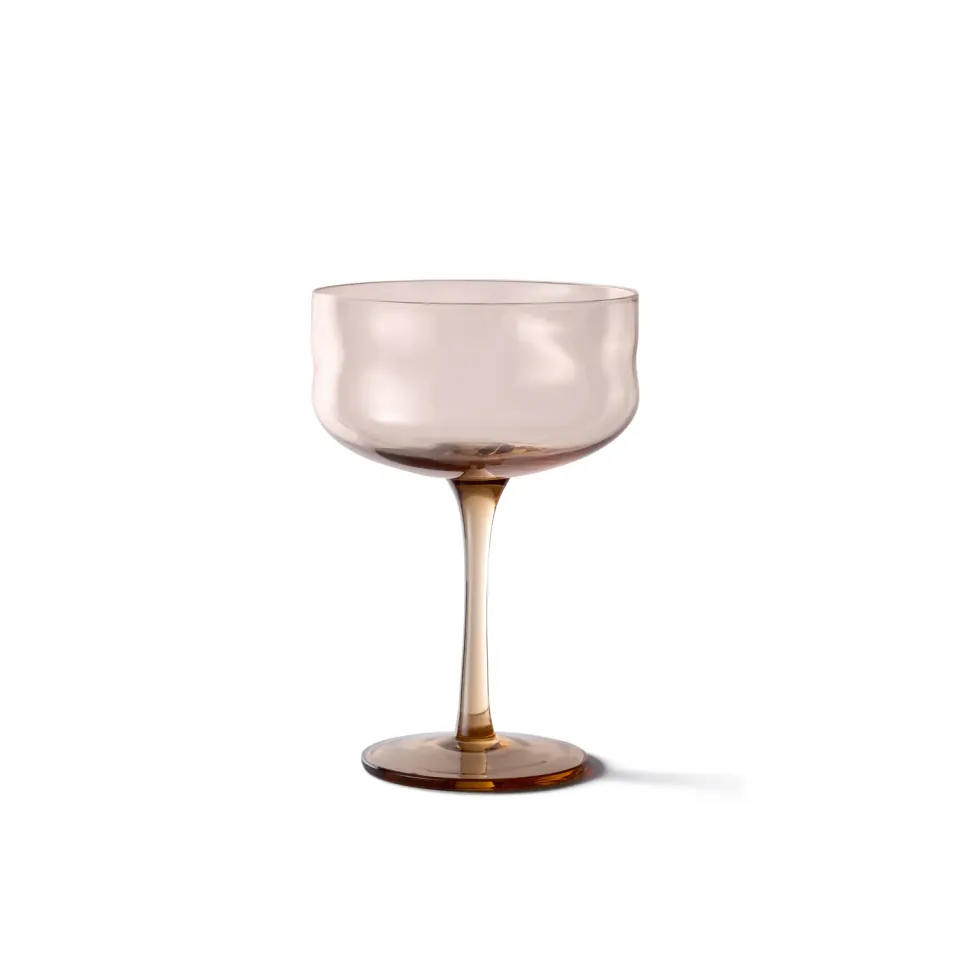 Paveau Swirl Coupe Glas 260 ml Set van 2 Glow