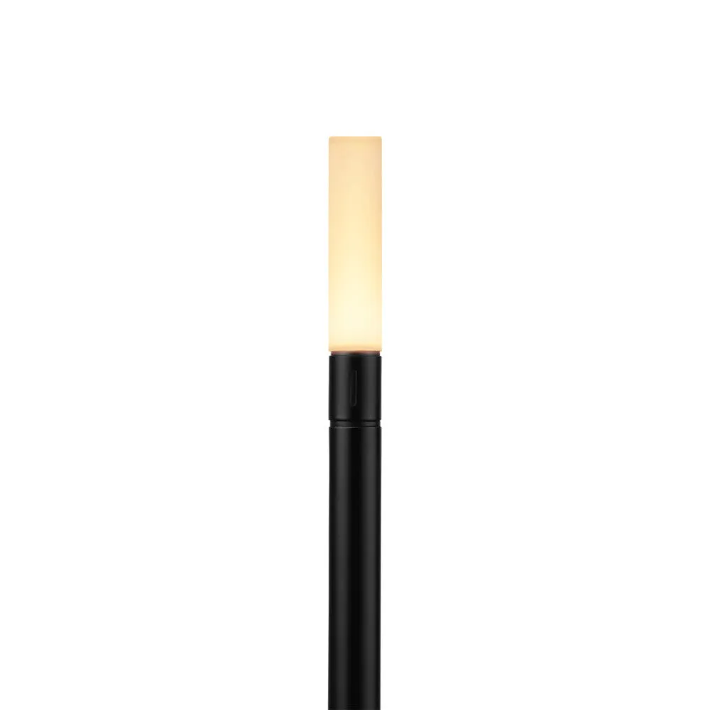 APS Wick S PRO tafellamp zwart draadloos dimbaar