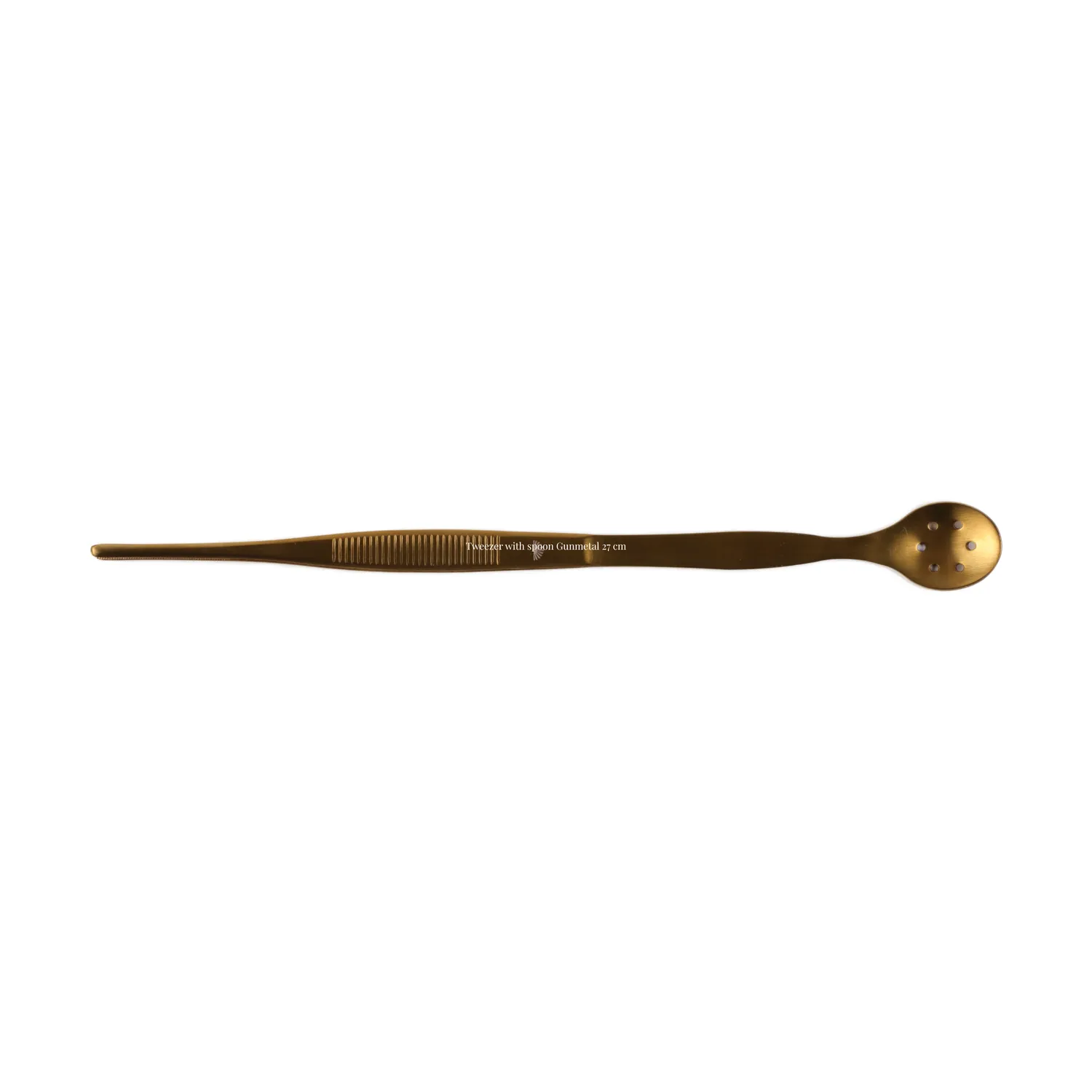 Ginza Pincet met Lepel 27 cm Goud RVS